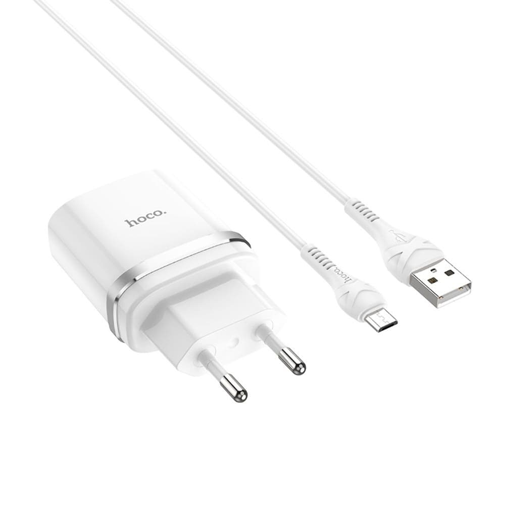    Hoco C12Q, 1 USB, 3.0 , 18 , Quick Charge 3.0, Micro-USB, 