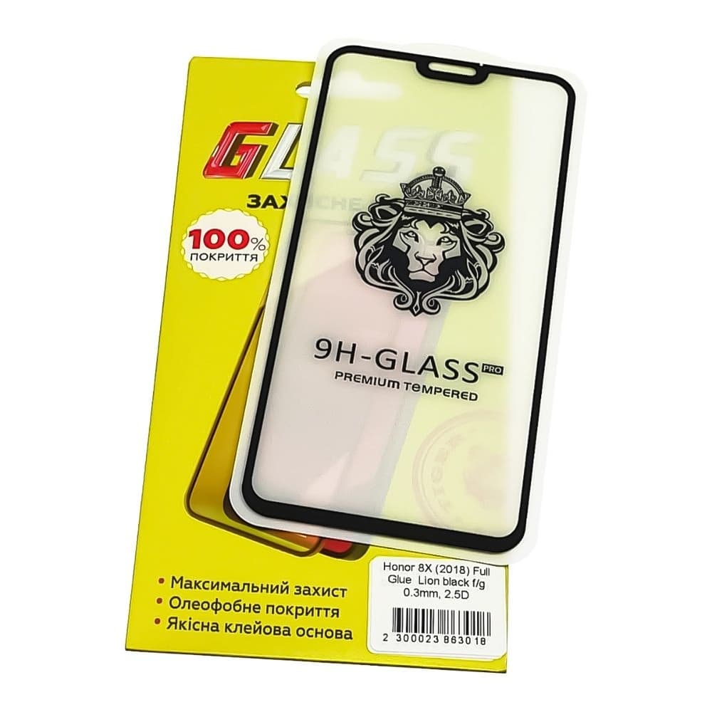    Huawei Honor 8X, , Lion, 0.3 , 2.5D, Full Glue (    ),   