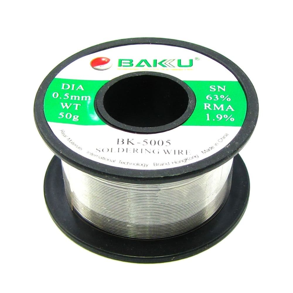  BAKU BK-5005, 0.5 , 50 , Sn 63%, Pb 35.1%, RMA 1.9%