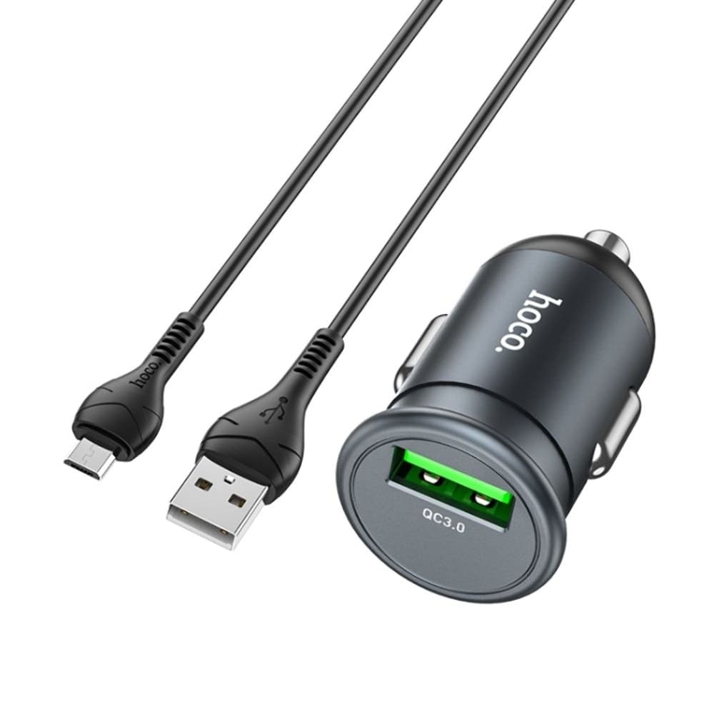    Hoco Z43, Quick Charge 3.0, Micro-USB,  | ,  