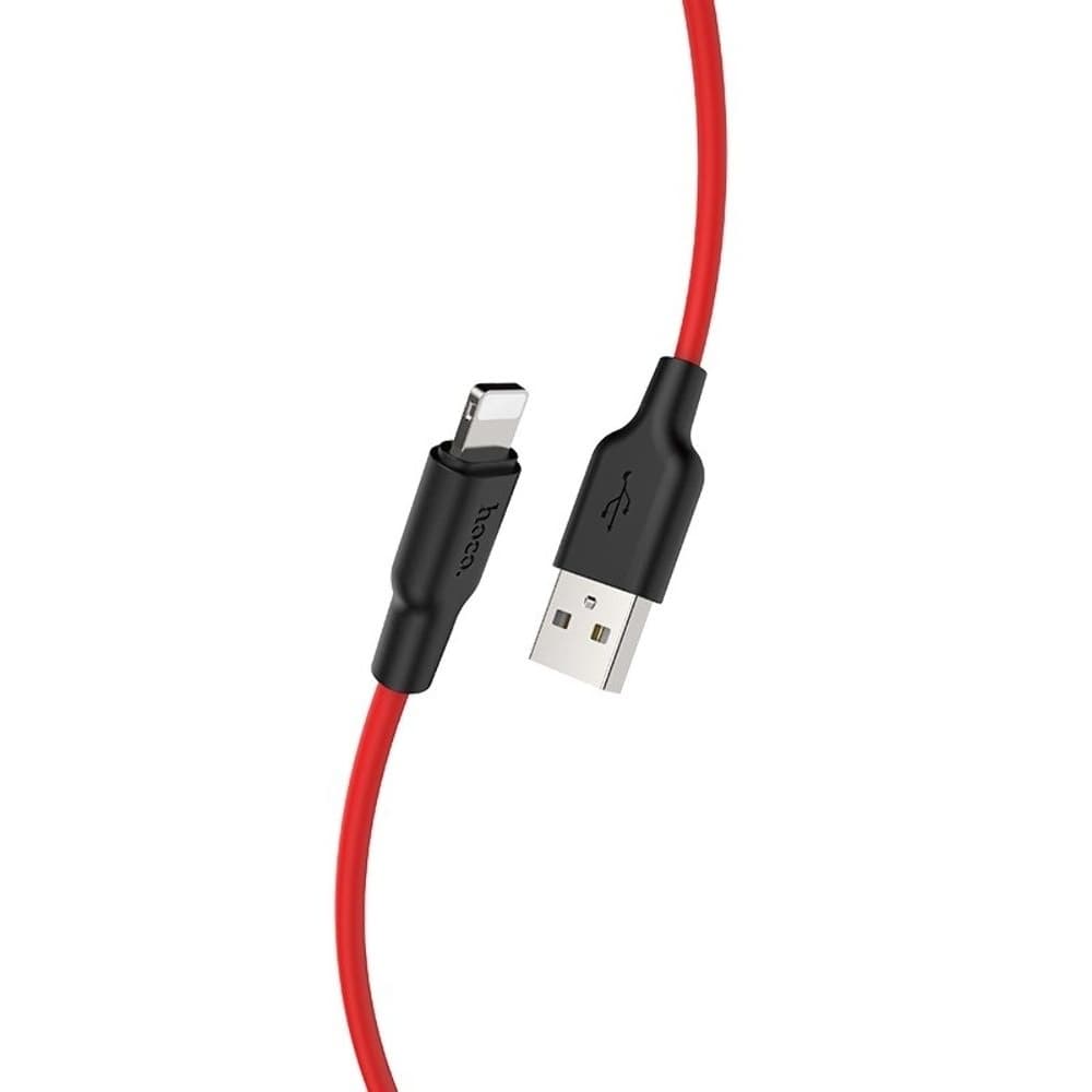 USB- Hoco X21 Plus, Lightning, 2.4 , 200 , 