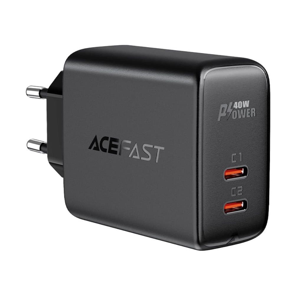    Acefast A9, 2 Type-C, 3.0 , Power Delivery (40 ), Quick Charge, 