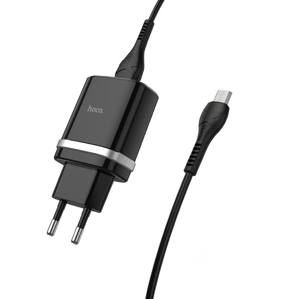    Hoco C12Q, 1 USB, 3.0 , 18 , Quick Charge 3.0, Micro-USB, 