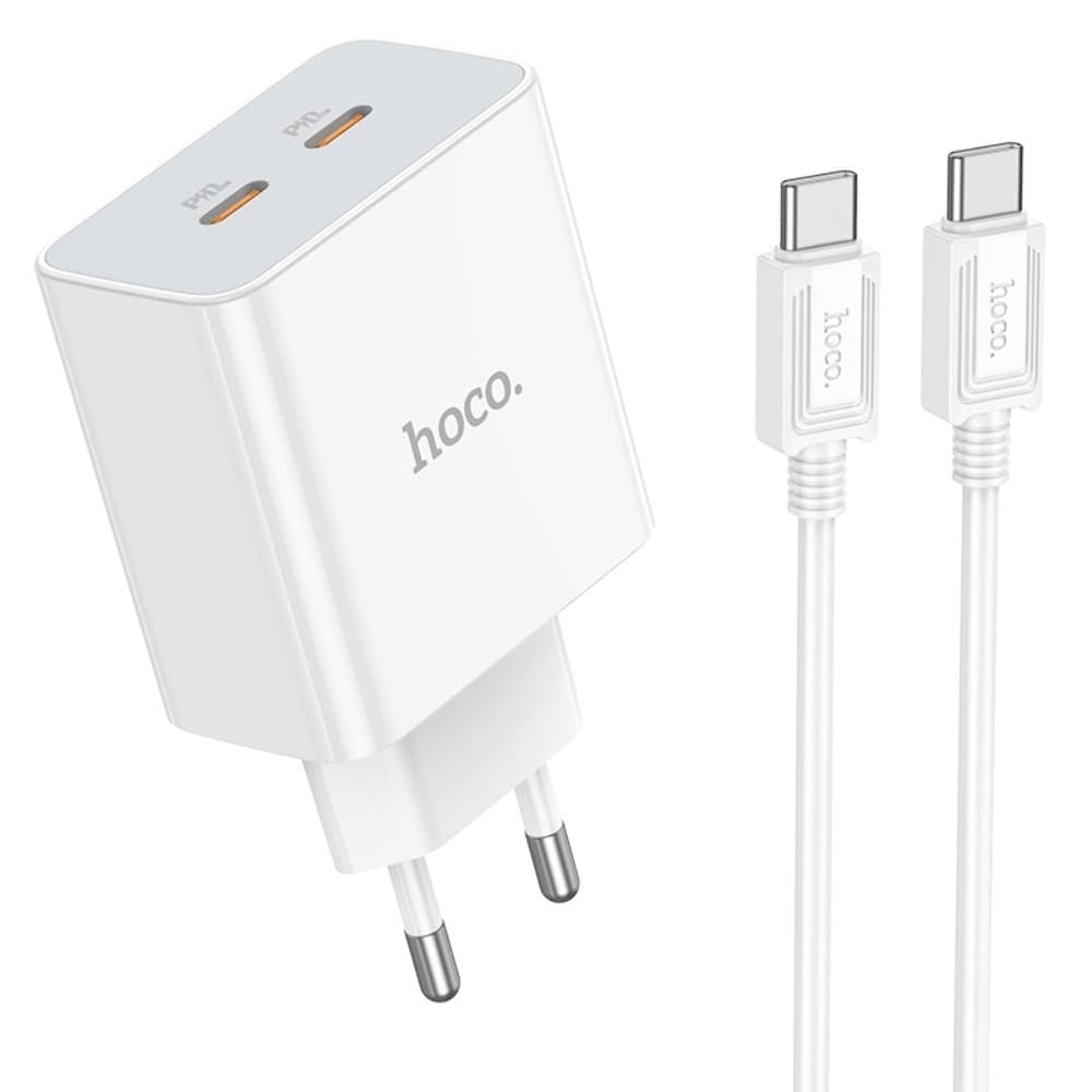    Hoco C108A, 2 USB Type-C, Power Delivery (35 ),  Type-C  Type-C, 