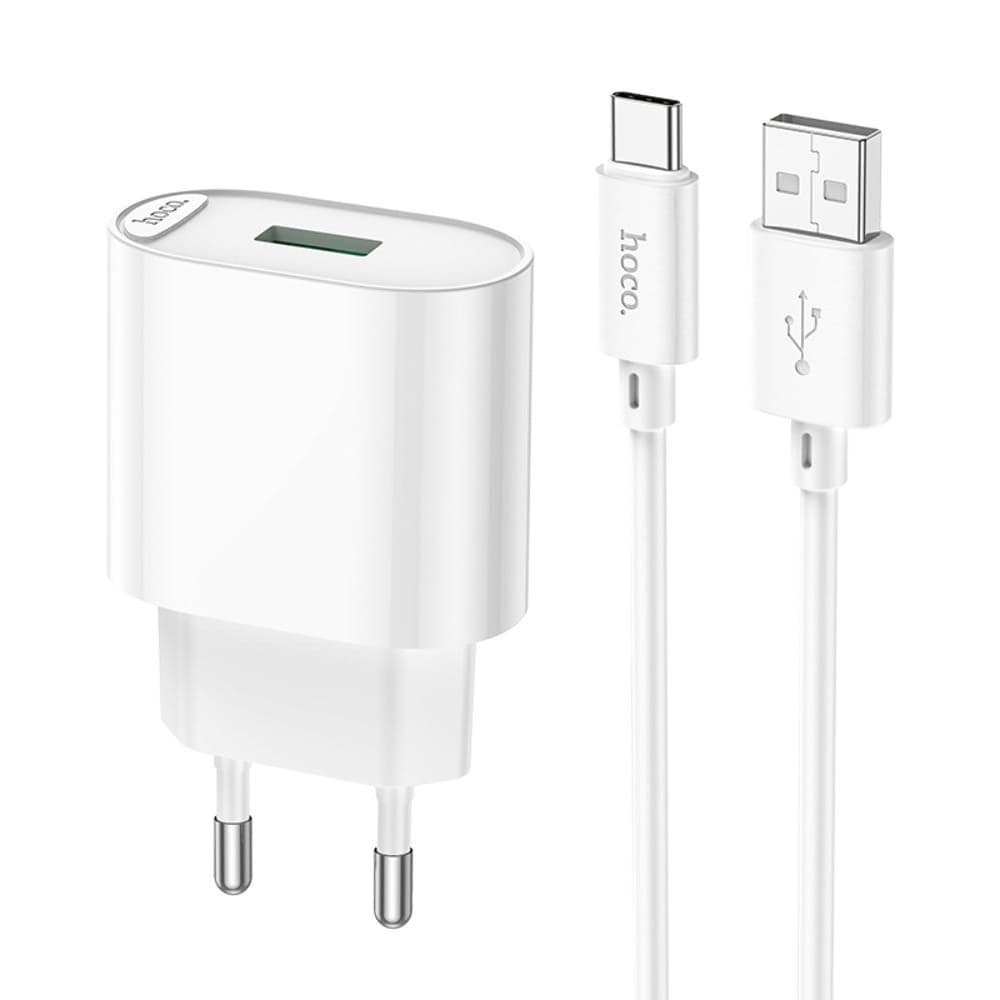    Hoco C109A, 1 USB, Quick Charge 3.0, 18 ,   Type-C, 