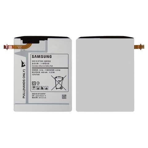  Samsung SM-T230 Galaxy Tab 4 7.0, SM-T231 Galaxy Tab 4 7.0 3G, SM-T235 Galaxy Tab 4 7.0 LTE, EB-BT230FBE, EB-BT230FBT, Original (PRC) | 3-12 .  | , 