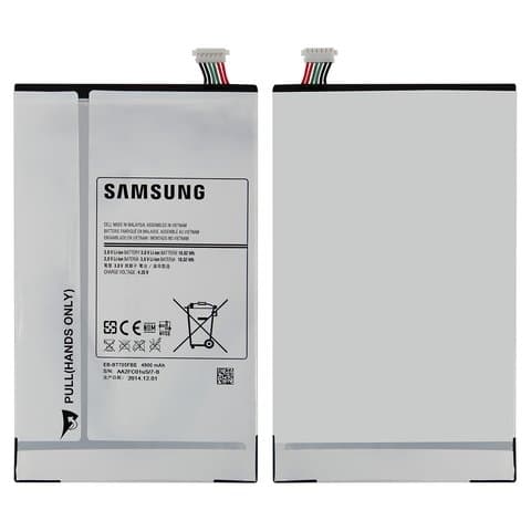  Samsung SM-T700 Galaxy Tab S 8.4, SM-T705 Galaxy Tab S 8.4 LTE, EB-BT705FBC, EB-BT705FBE, Original (PRC) | 3-12 .  | , , 