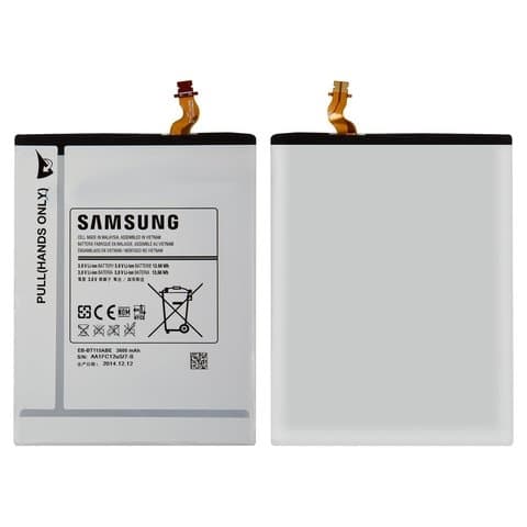  Samsung SM-T110 Galaxy Tab 3 Lite 7.0, SM-T111 Galaxy Tab 3 Lite 7.0 3G, SM-T116 Galaxy Tab 3 Lite 7.0 LTE, EB-BT115ABE, EB-BT115ABC, Original (PRC) | 3-12 .  | , , 