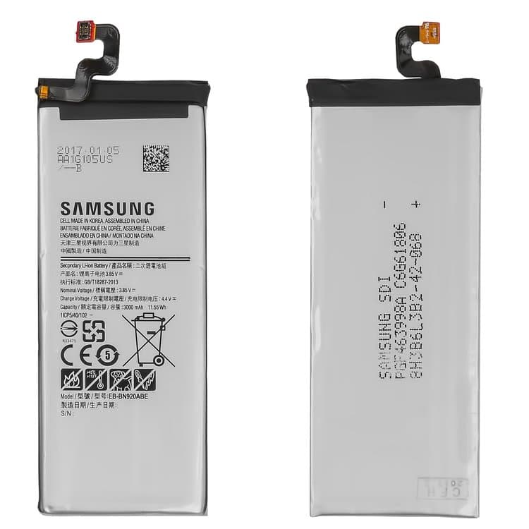 Samsung SM-N920 Galaxy Note 5, SM-N9200 Galaxy Note 5, EB-BN920ABE, Original (PRC) | 3-12 .  | , , 