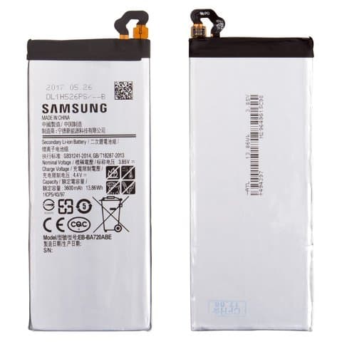 Samsung SM-A720 Galaxy A7 (2017), EB-BA720ABE, Original (PRC) | 3-12 .  | , , 
