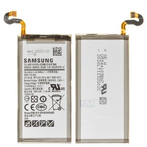  Samsung SM-G950 Galaxy S8, EB-BG950ABA, EB-BG950ABE, Original (PRC) | 3-12 .  | , , 