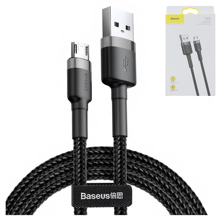 USB- Baseus Cafule, Micro-USB, 100 ,   , 2.4 , , CAMKLF-BG1