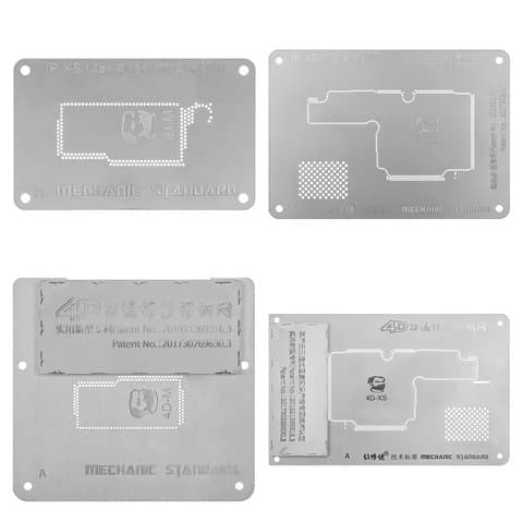 BGA- Mechanic 4D  Apple iPhone XS, iPhone XS Max; Huawei, motherboard IC chip