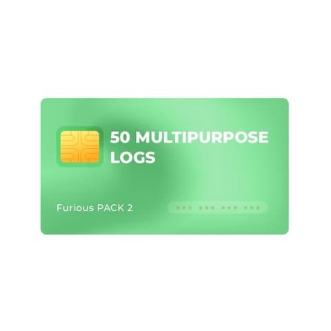 50  Multipurpose Log  Furious PACK 2  PACK 6