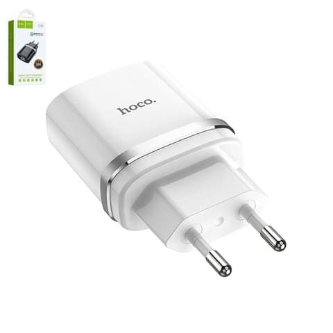    Hoco C12Q, 1 USB, 3.0 , 18 , Quick Charge 3.0, 