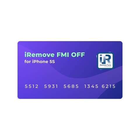iRemove FMI OFF  iPhone 5S [Open Menu]
