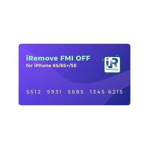 iRemove FMI OFF  iPhone 6S/6SP/SE [Open Menu]