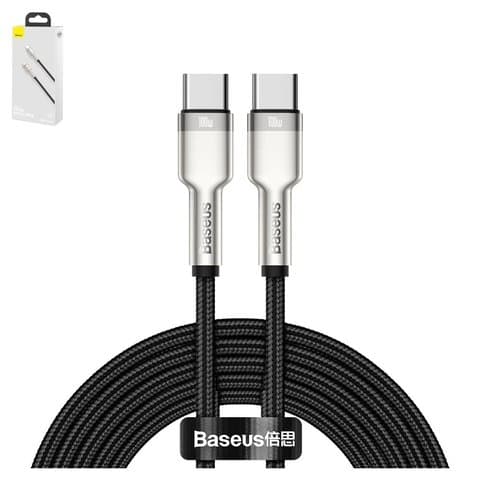USB- Baseus Cafule Series Metal, Type-C  Type-C, 100 , Power Delivery (100 ), , #CATJK-C01