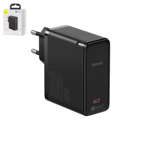    Baseus GaN2, 100 , Quick Charge, , USB -C, c  USB -C  USB -C, 5 , #TZCCGAN-L01