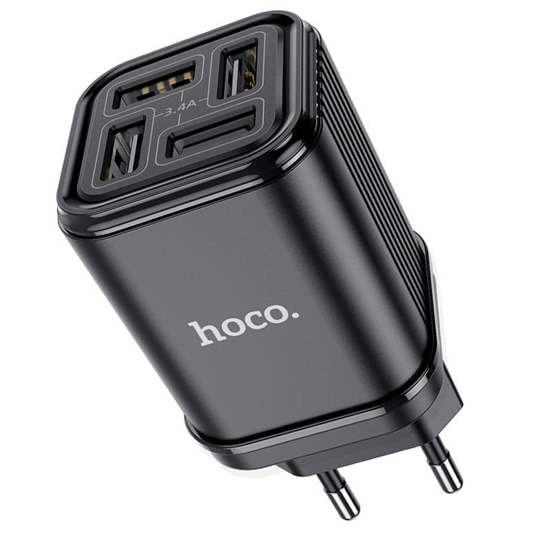    Hoco C84A, 4 USB, 3.4 , 