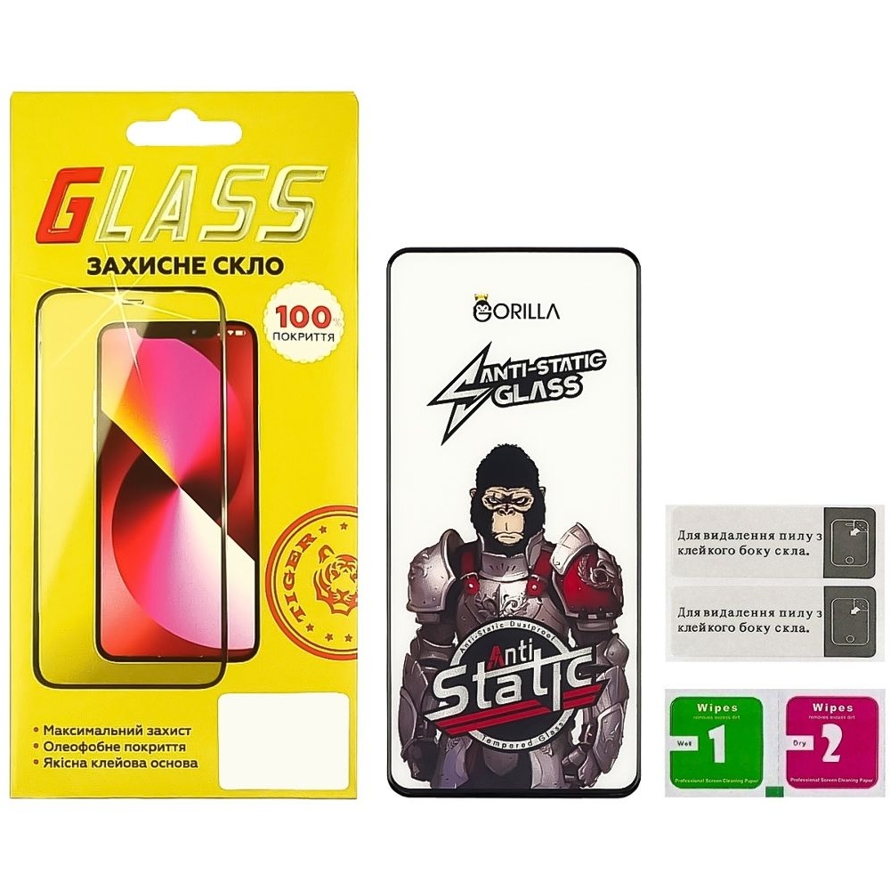    Xiaomi Redmi Note 12 Pro, 22101316C, 22101316I, 13T, 2306EPN60G, 13T Pro, 23078PND5G, , 0.3 , Gorilla, Anti-Static, Full Glue (    ),   
