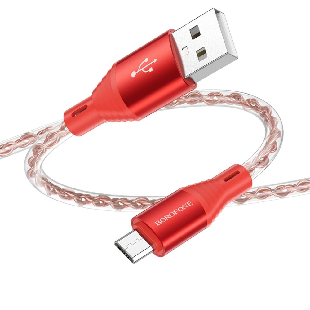 USB- Borofone BX96, MicroUSB, 100 , 