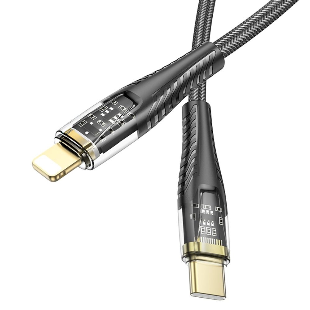 USB- Hoco U121, Type-C  Lightning, PowerDelivery (27 ), 120 , 