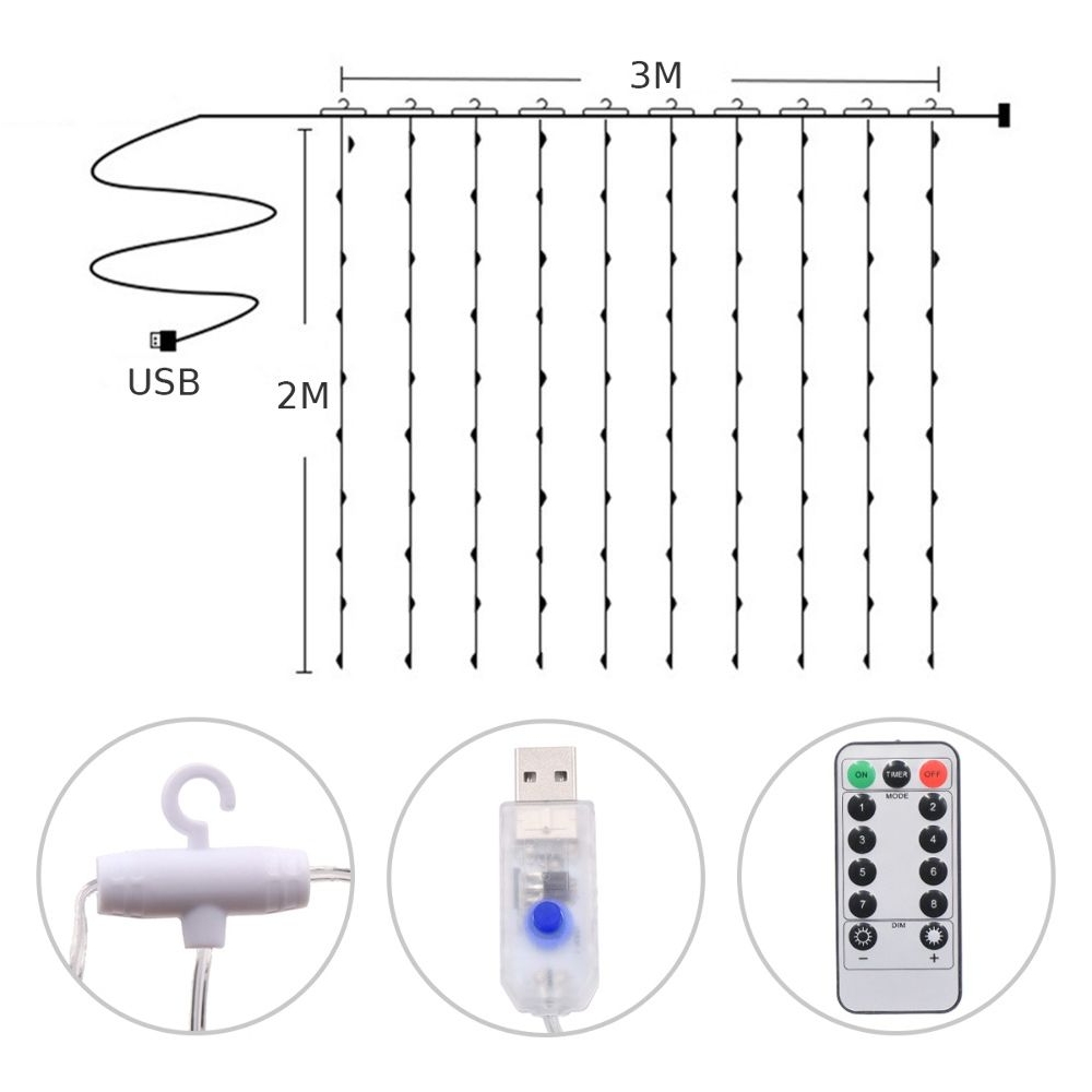   USB  RGB, 3x2 , 8 ,  