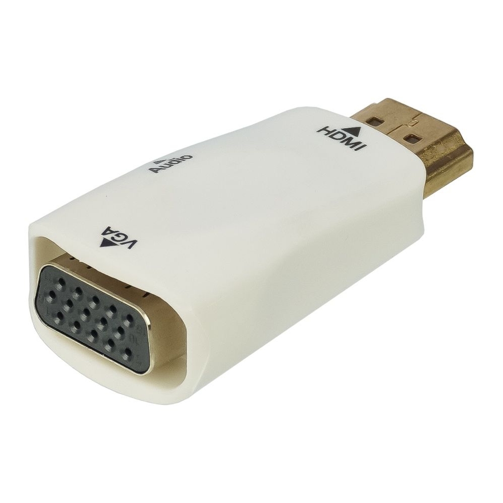   HDMI - VGA (F) + AUX (3.5), 