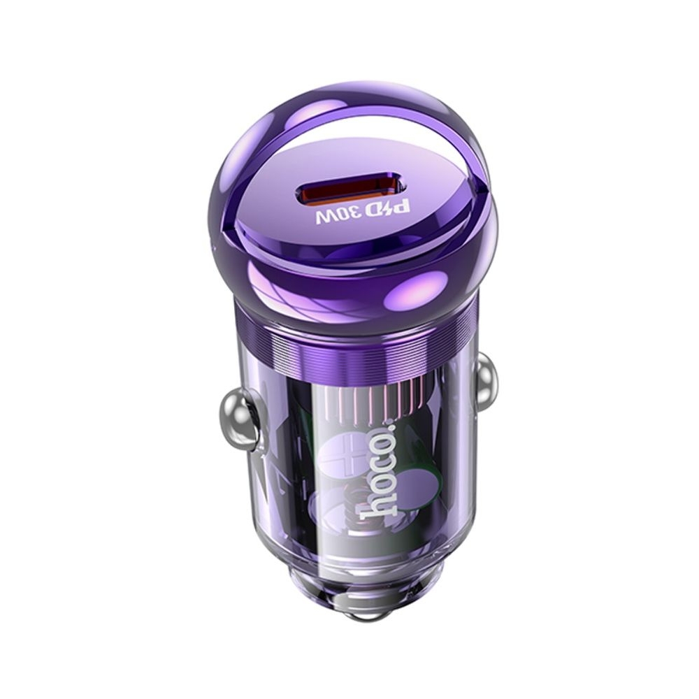    Hoco Z53 Type-C, Power Delivery (30 ), transparent purple | ,  