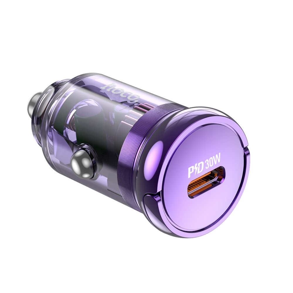    Hoco Z53 Type-C, Power Delivery (30 ), transparent purple | ,  