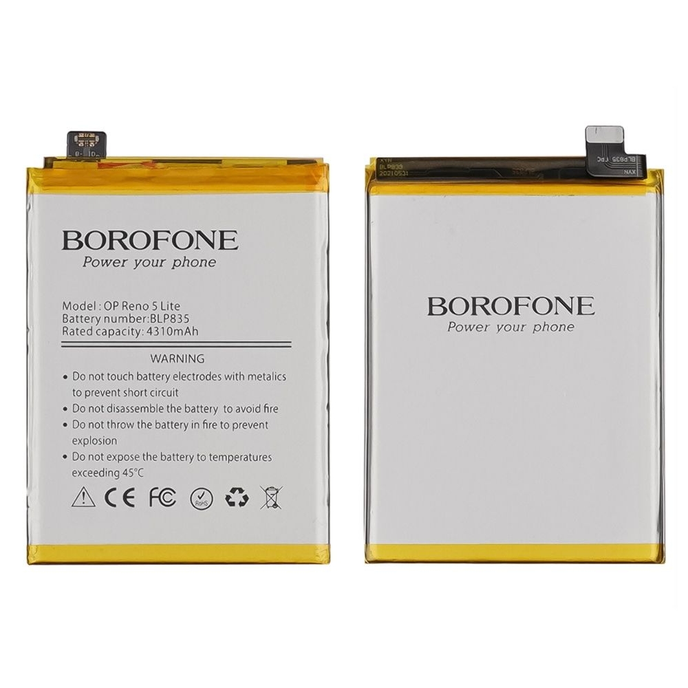  Borofone BLP835  Oppo A94 (4G)/ F19 Pro/ Reno 5F/ Reno 5 Lite | , ,  | 3-12 .  | , , 