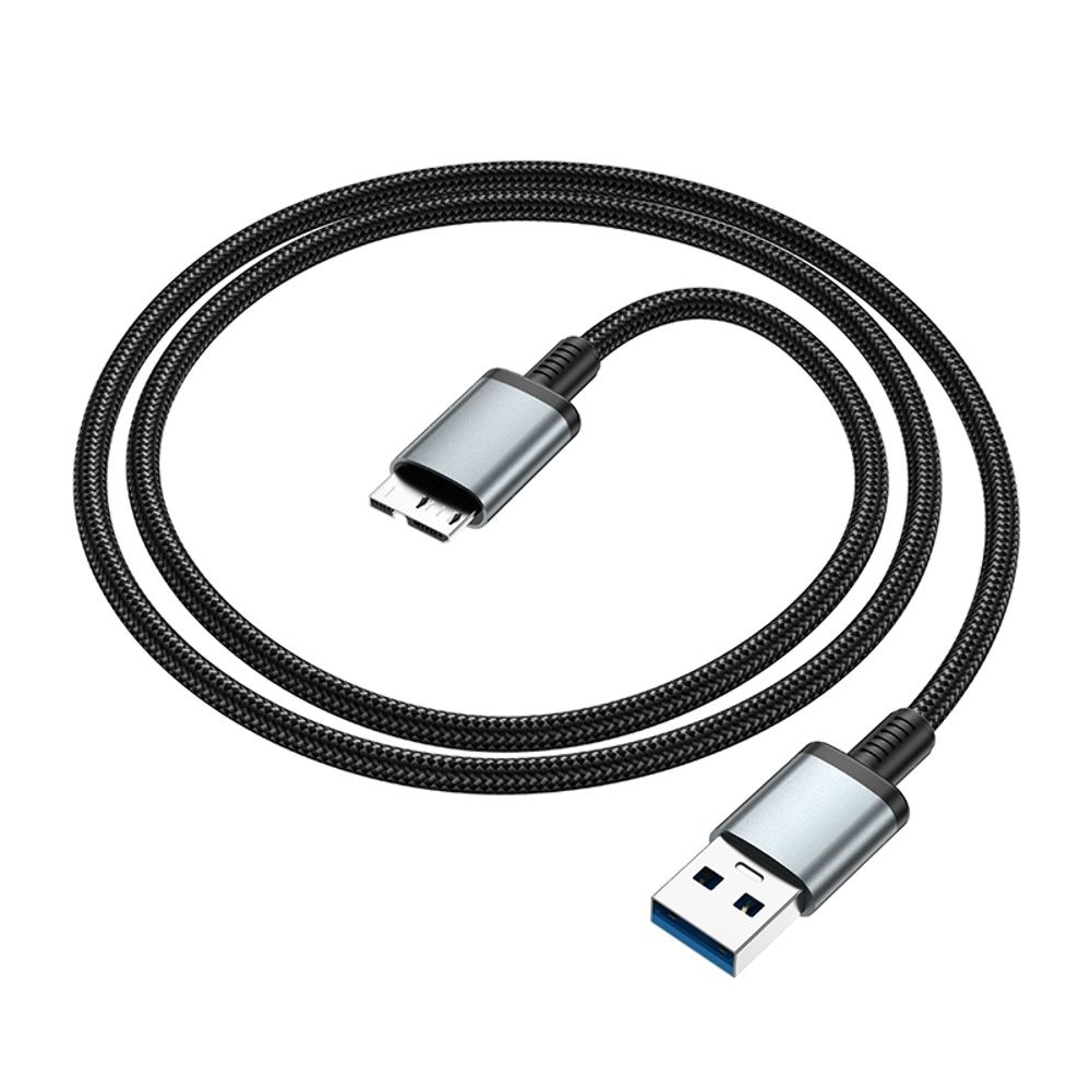   Hoco US10 USB to Micro USB3.0 5Gbit/s 0.5m black