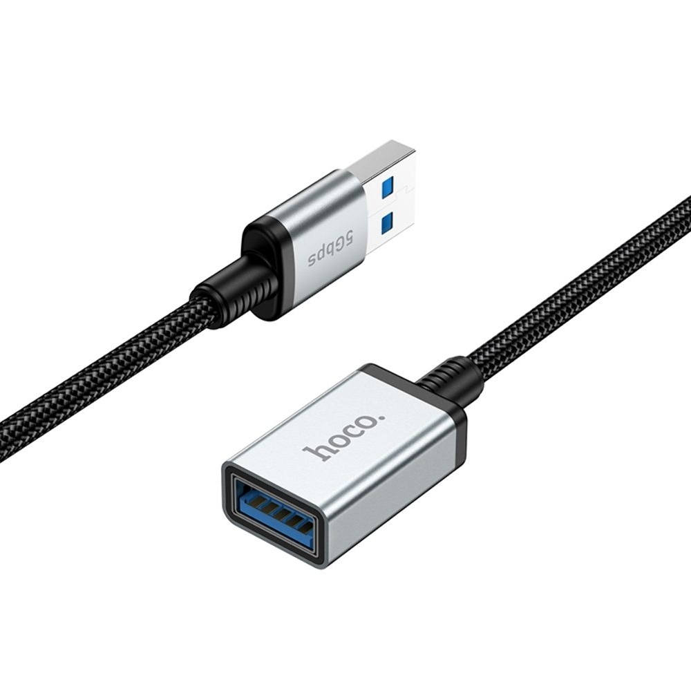   Hoco US10  USB to USB (F) USB3.0 5Gbit/s 0.5m black