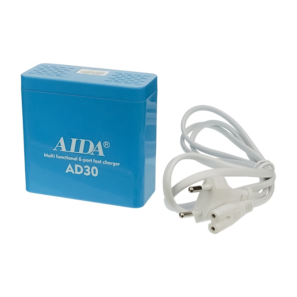       Aida AD30 (5 USB/ 1 Type-C, Fast Charge 3.0, 40W)