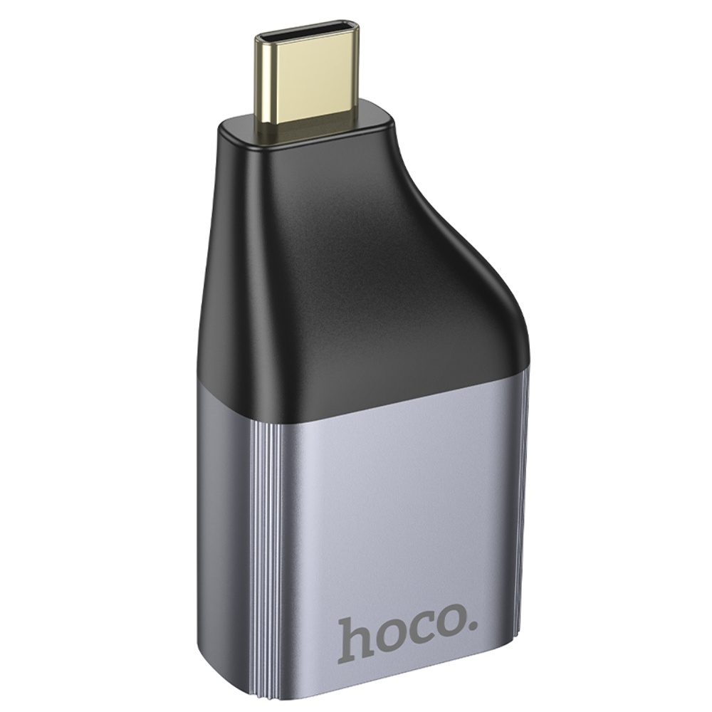   Hoco UA34 Type-C to VGA metal grey