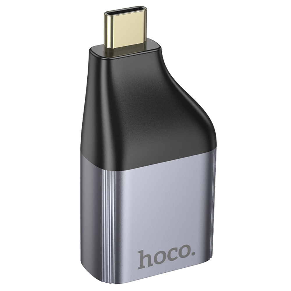   Hoco UA35 Type-C to RJ45 metal grey