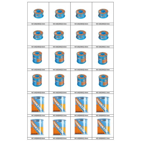  Mechanic WZ-100, Sn 63%, Pb 37%,  1-3%, 0,6 , 200 