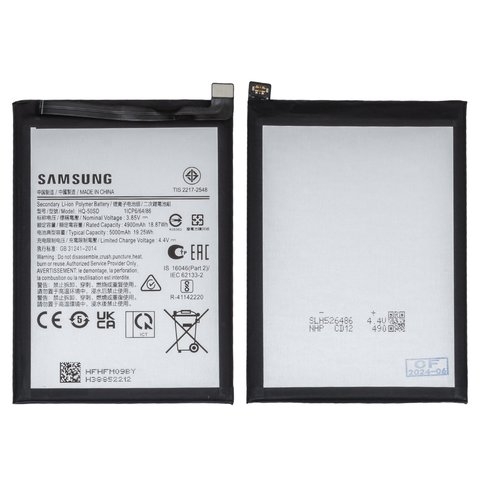  Samsung SM-A025 Galaxy A02s, SM-A035 Galaxy A03, SM-A037 Galaxy A03s, SM-M025 Galaxy M02s, HQ-50S, HQ-50SD, Original (PRC) | , , 