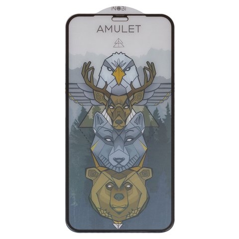    iNobi Amulet  Apple iPhone 11, iPhone XR, Full Glue, Anti-Static, ( ), , c     