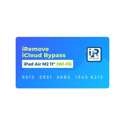 iRemove iCloud Bypass  iPad Air M2 11" (Wi-Fi)