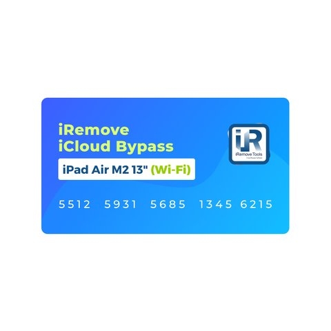 iRemove iCloud Bypass  iPad Air M2 13" (Wi-Fi)