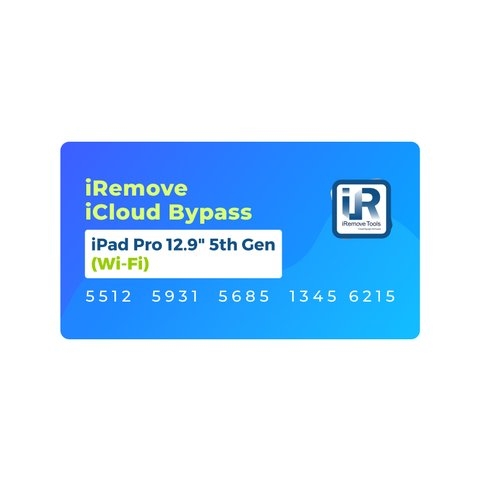 iRemove iCloud Bypass  iPad Pro 12.9" 5th Gen (Wi-Fi)