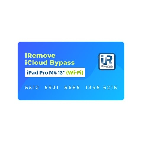 iRemove iCloud Bypass iPad Pro M4 13" (Wi-Fi)