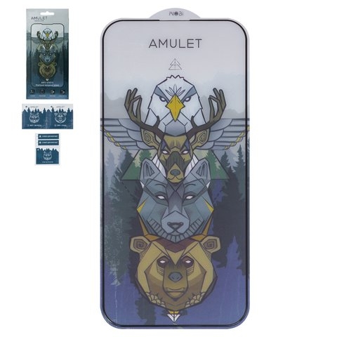   iNobi Amulet  Apple iPhone 15 Plus, Full Glue, Anti-Static, , c     