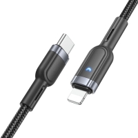 USB- Hoco U117, Type-C  Lightning, 120 , 