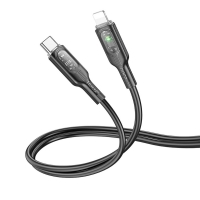 USB- Hoco U120, Type-C  Lightning, 100 , 