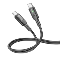 USB- Hoco U120, Type-C  Type-C, Power Delivery (60 ), 100 , 