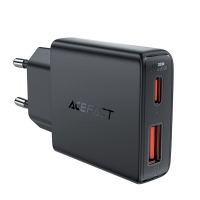    Acefast A69 USB/ Type-C, Quick Charge, Power Delivery (30 ), GaN, 