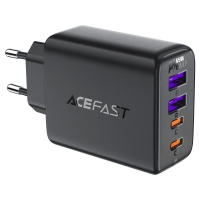    Acefast A61 2, 1 USB, 2 Type-C, Quick Charge, Power Delivery (45 ) 